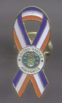 pin 4975 United States Air Force Patriotic Ribbon , USAF